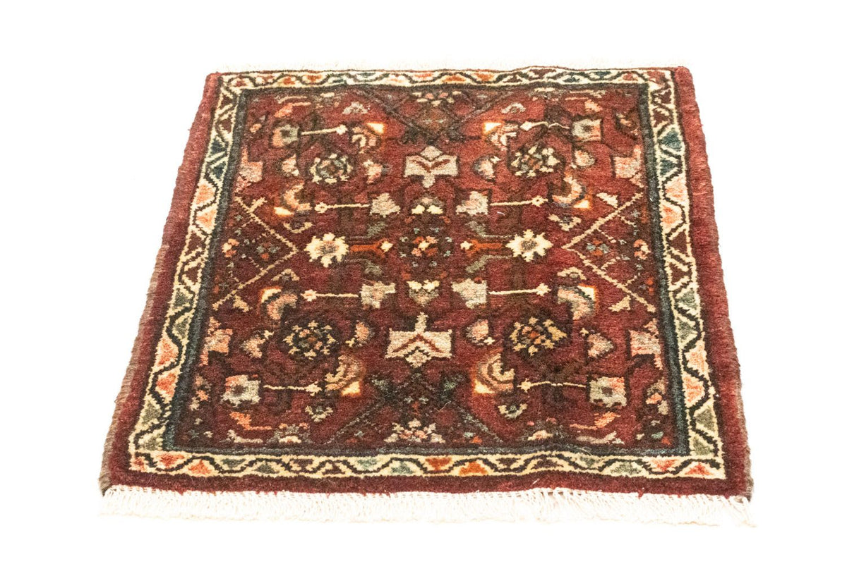 Perski dywan - Nomadyczny kwadratowy  - 60 x 55 cm - brązowy