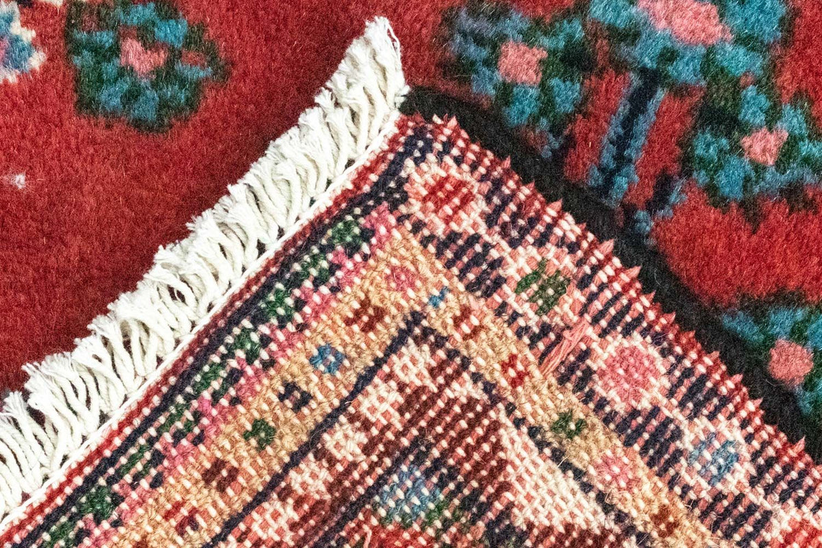 Perski dywan - Nomadyczny - 60 x 55 cm - czerwony