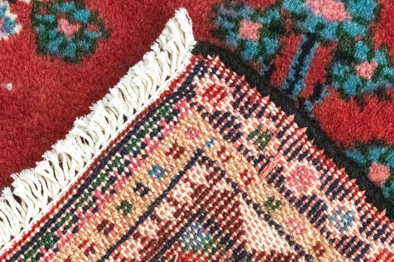 Perski dywan - Nomadyczny - 60 x 55 cm - czerwony