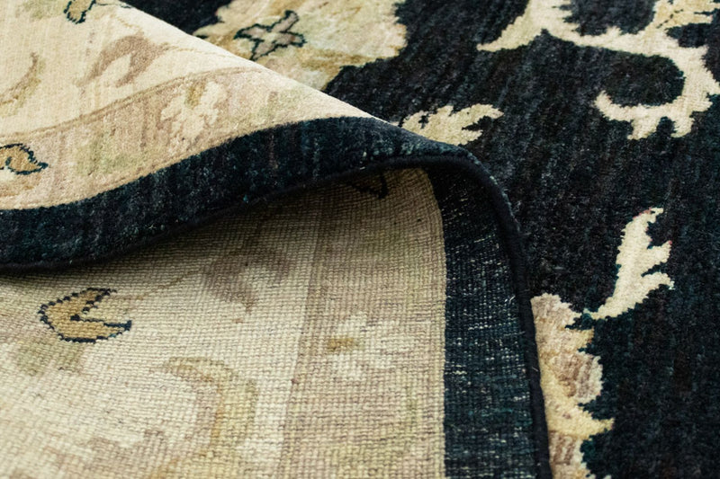 Dywan Zieglera - 355 x 275 cm - niebieski