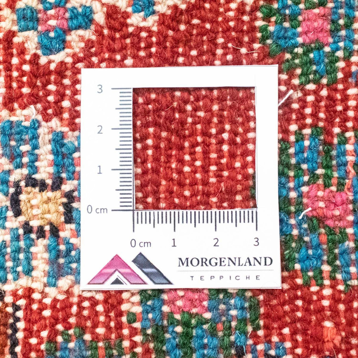 Perski dywan - Nomadyczny - 60 x 50 cm - czerwony