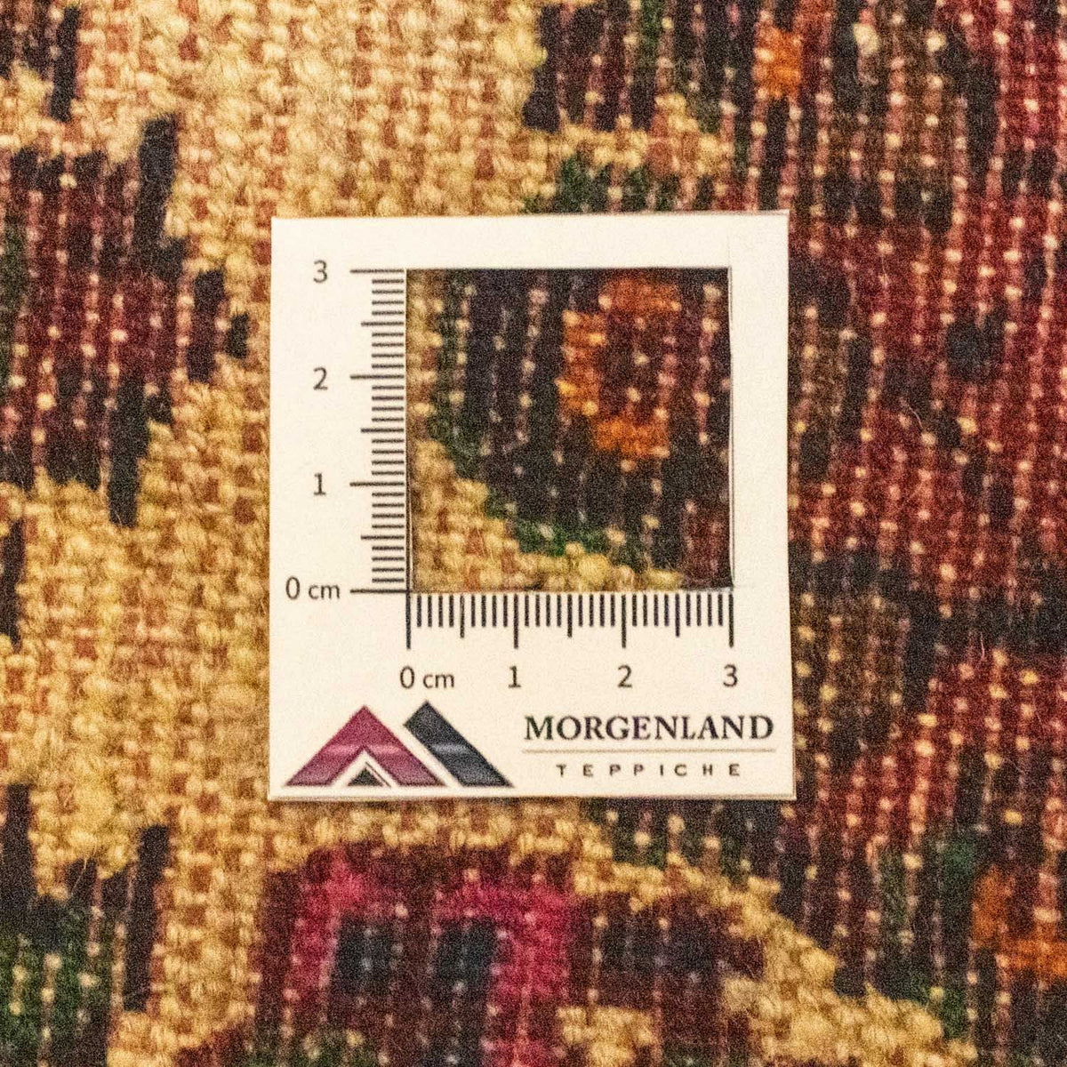 Perski dywan - Nomadyczny - 70 x 45 cm - niebieski