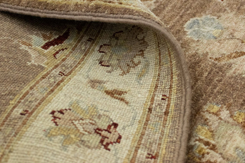 Dywan Zieglera - 186 x 124 cm - brązowy