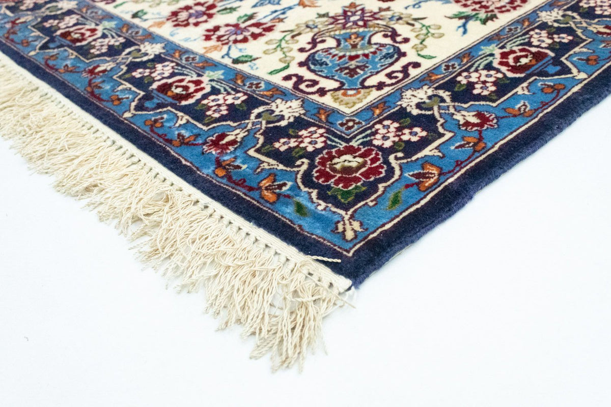 Dywan perski - Isfahan - Premium - 105 x 71 cm - niebieski