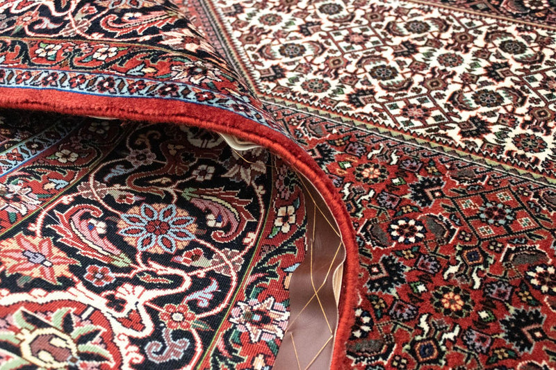 Dywan perski - Bijar - 308 x 255 cm - czerwony