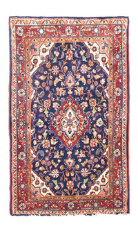 Perski dywan - Nomadyczny - 114 x 74 cm - niebieski – product image