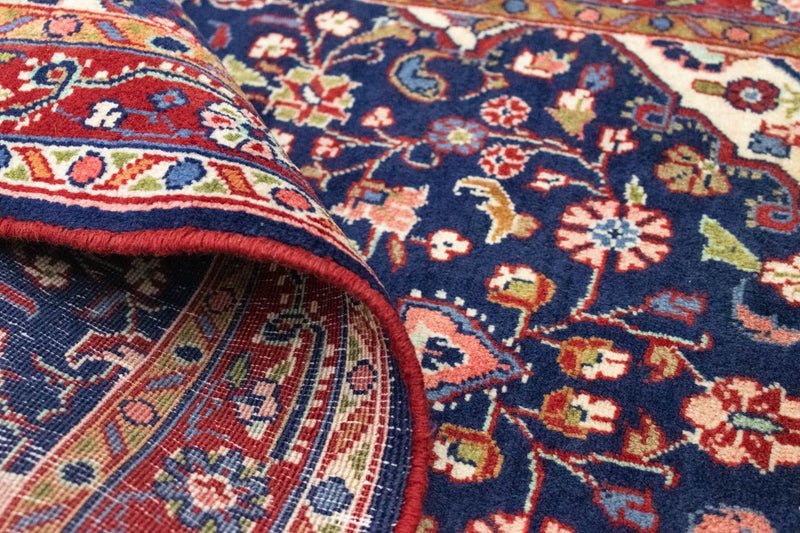 Perski dywan - Nomadyczny - 114 x 74 cm - niebieski