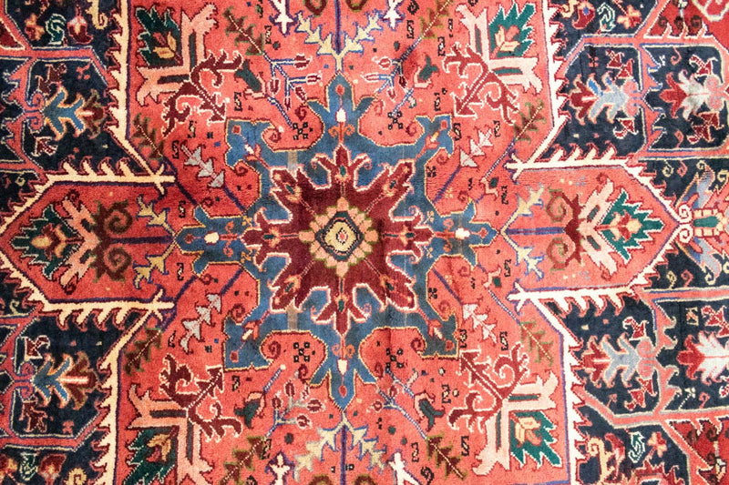 Perski dywan - Nomadyczny - 390 x 305 cm - czerwony