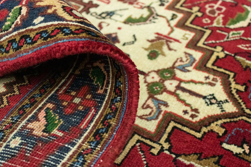 Perski dywan - Nomadyczny - 143 x 100 cm - czerwony