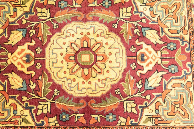 Perski dywan - Nomadyczny - 142 x 102 cm - brązowy