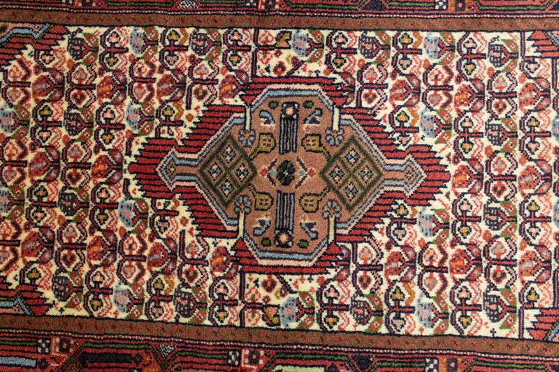 Perski dywan - Nomadyczny - 123 x 75 cm - beżowy