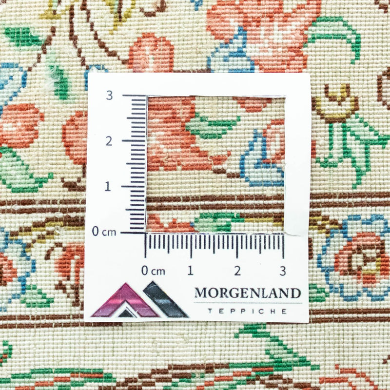 Jedwabny dywan - Ghom Silk - Premium - 122 x 80 cm - beżowy