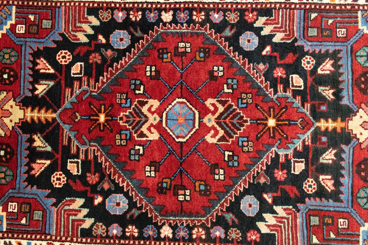 Perski dywan - Nomadyczny - 125 x 75 cm - niebieski