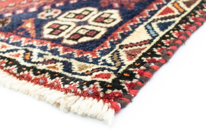 Perski dywan - Nomadyczny - 127 x 75 cm - czerwony