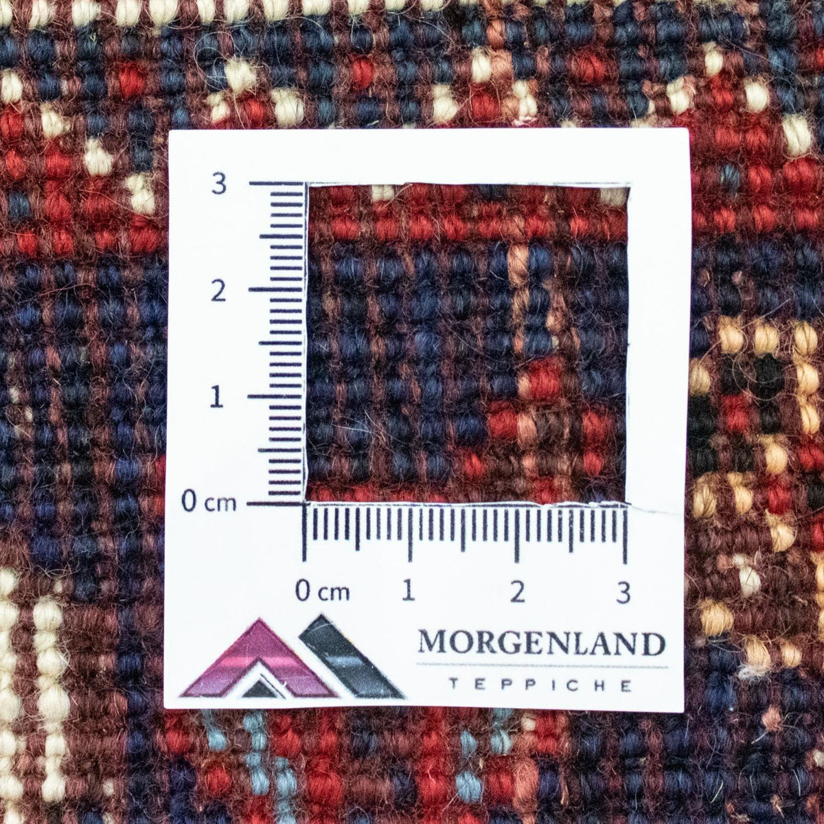 Perski dywan - Nomadyczny - 127 x 75 cm - czerwony