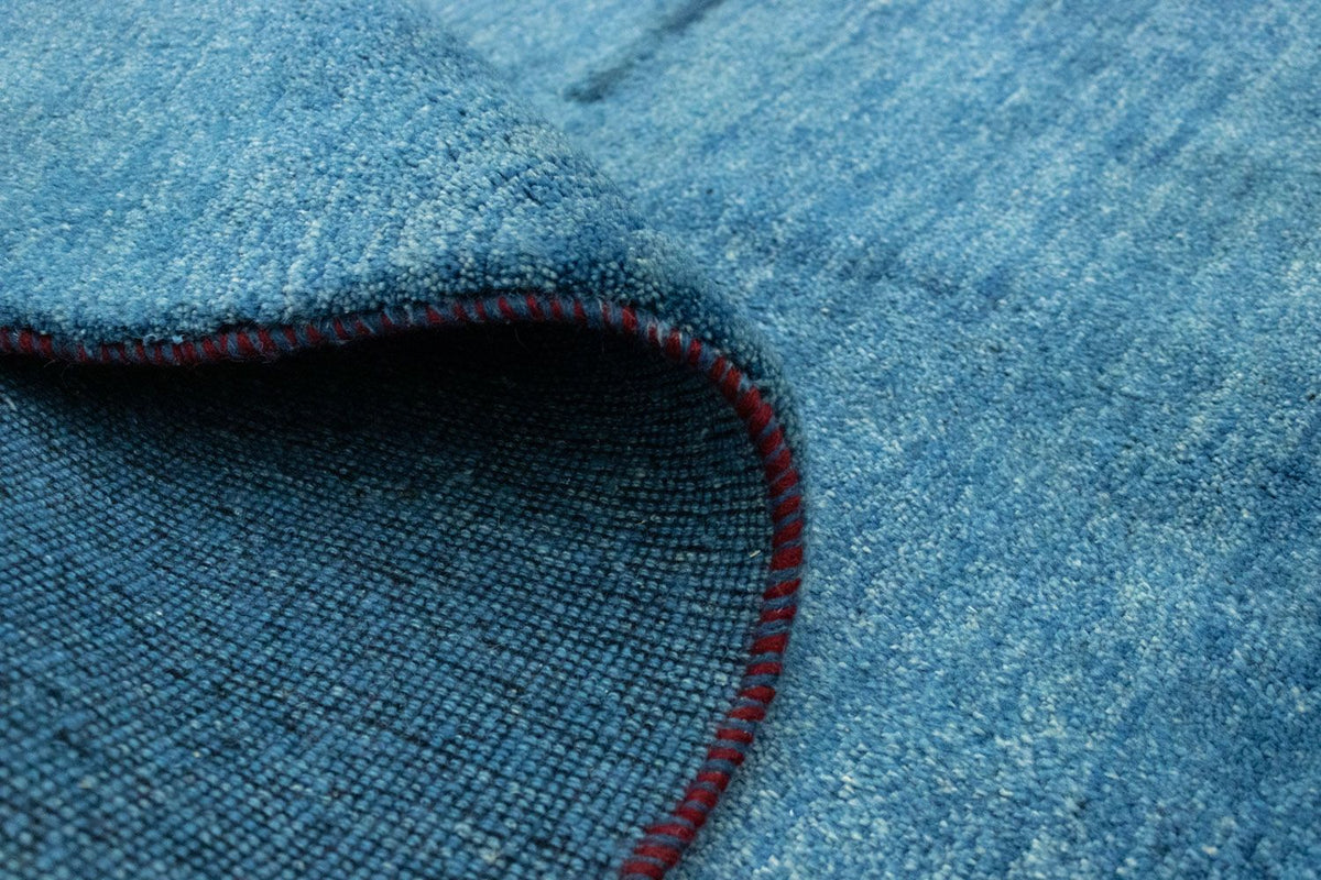 Dywan Gabbeh - perski - 353 x 250 cm - niebieski