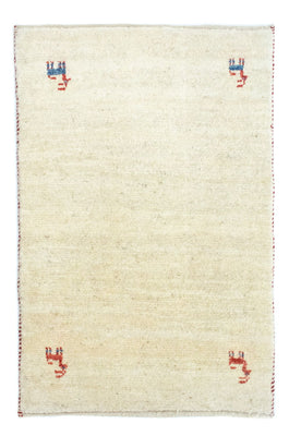 Dywan Gabbeh - perski - 90 x 60 cm - wielokolorowy