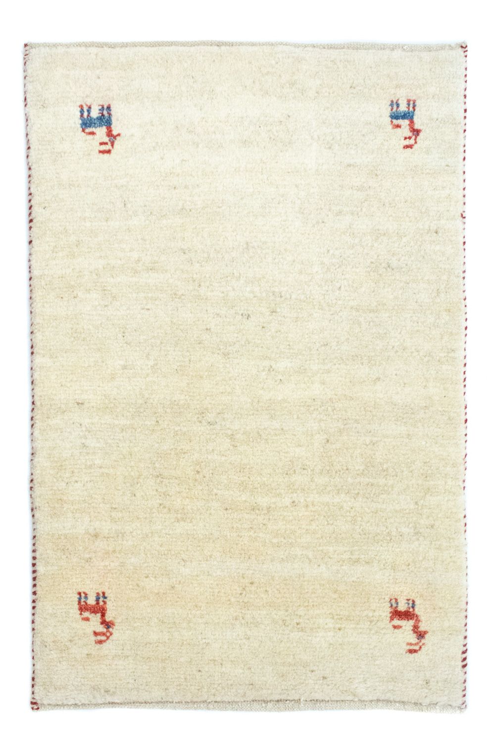 Dywan Gabbeh - perski - 90 x 60 cm - wielokolorowy