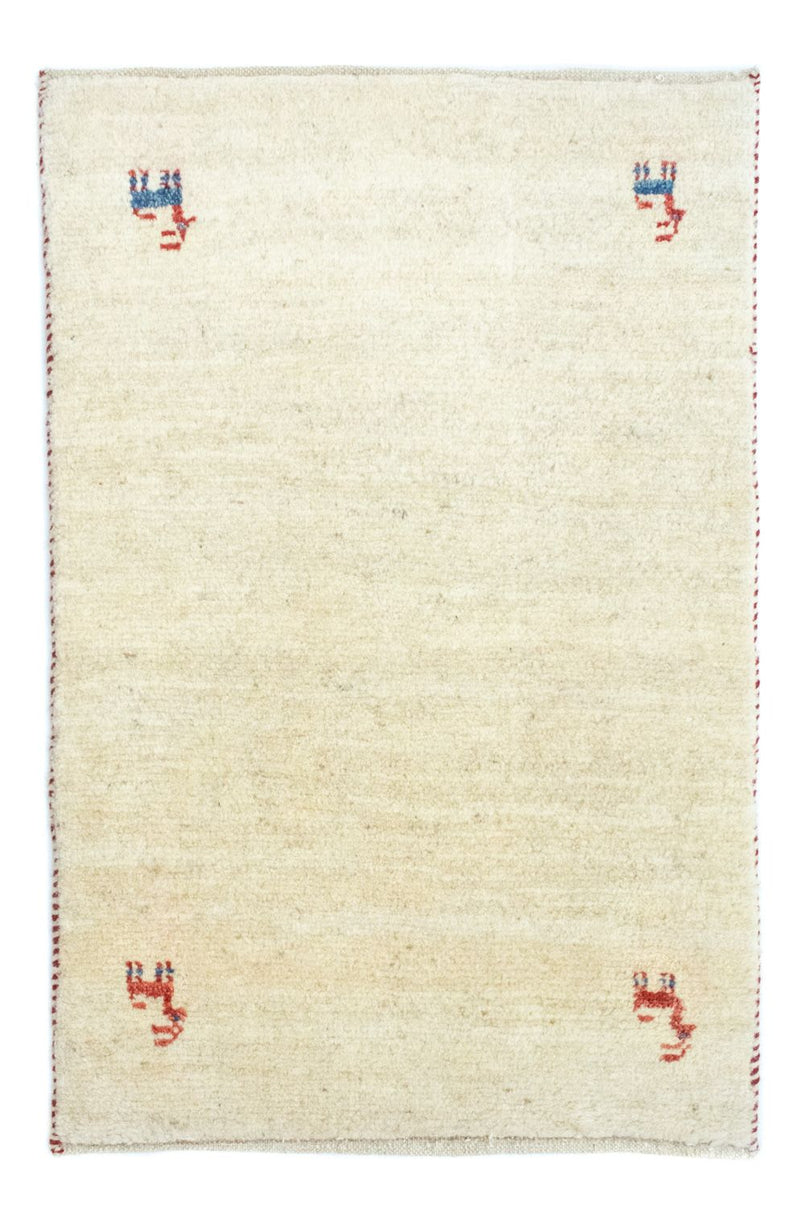 Dywan Gabbeh - perski - 90 x 60 cm - wielokolorowy