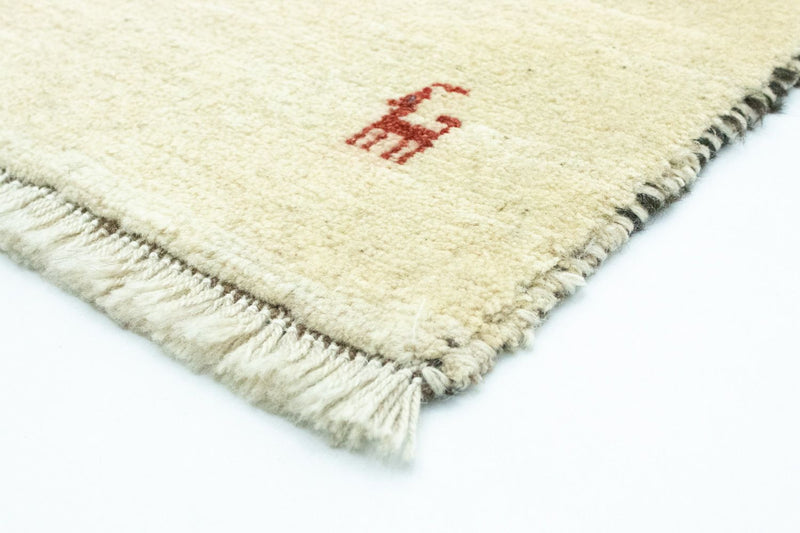 Dywan Gabbeh - perski - 91 x 57 cm - wielokolorowy