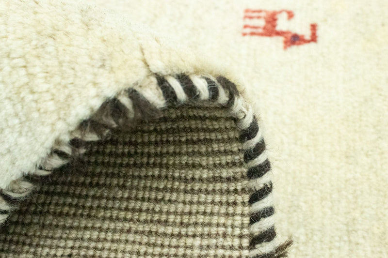 Dywan Gabbeh - perski - 91 x 57 cm - wielokolorowy