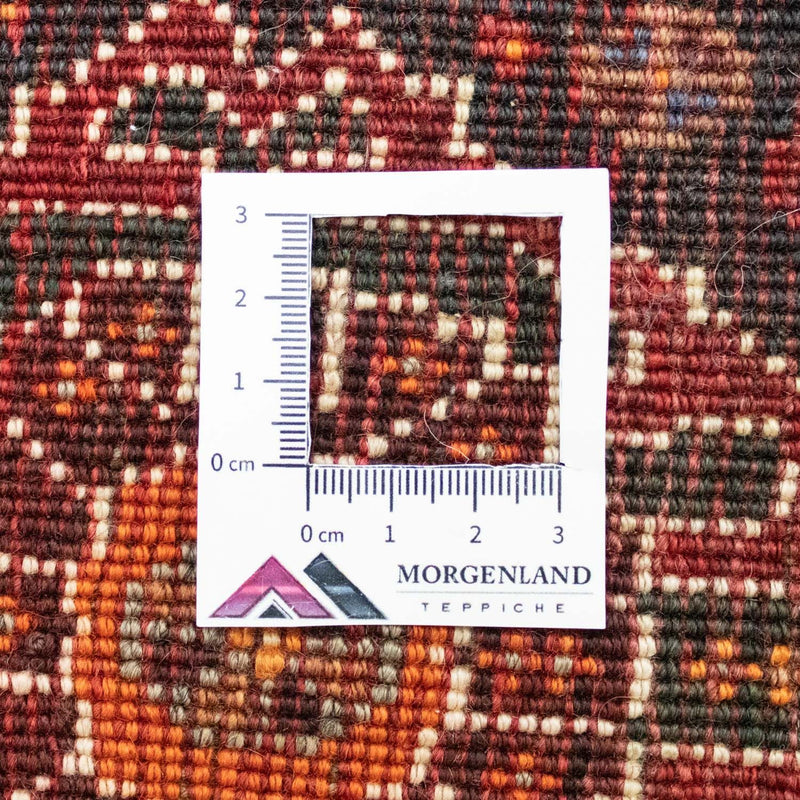 Perski dywan - Nomadyczny - 165 x 112 cm - czerwony