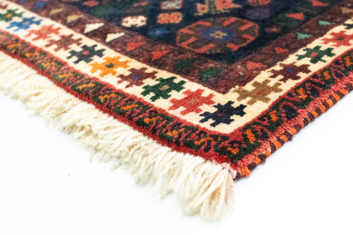 Perski dywan - Nomadyczny - 145 x 92 cm - czerwony