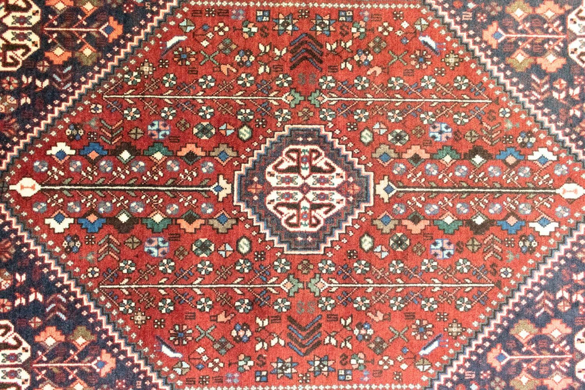 Perski dywan - Nomadyczny - 156 x 107 cm - pomarańczowy