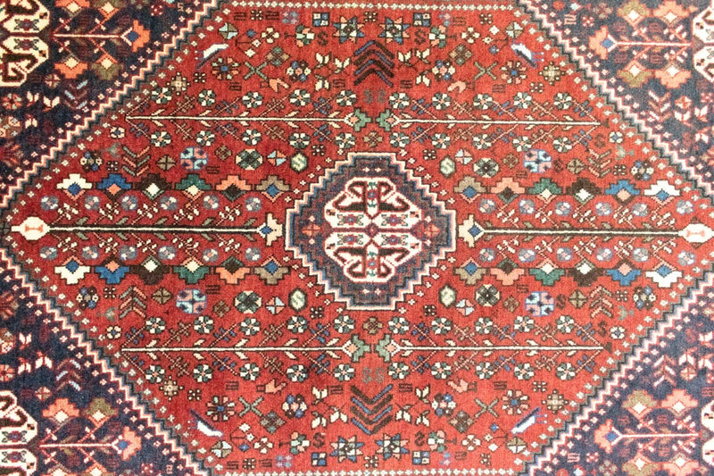 Perski dywan - Nomadyczny - 156 x 107 cm - pomarańczowy