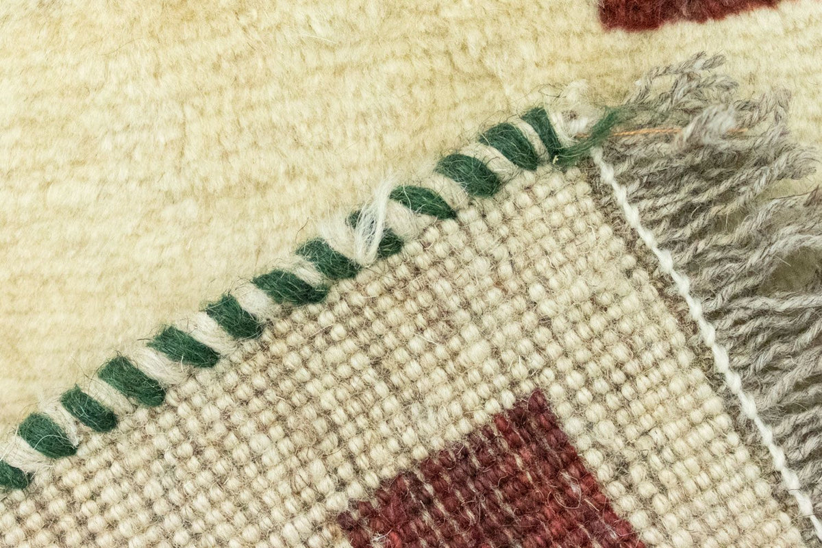 Dywan Gabbeh - perski - 60 x 40 cm - beżowy