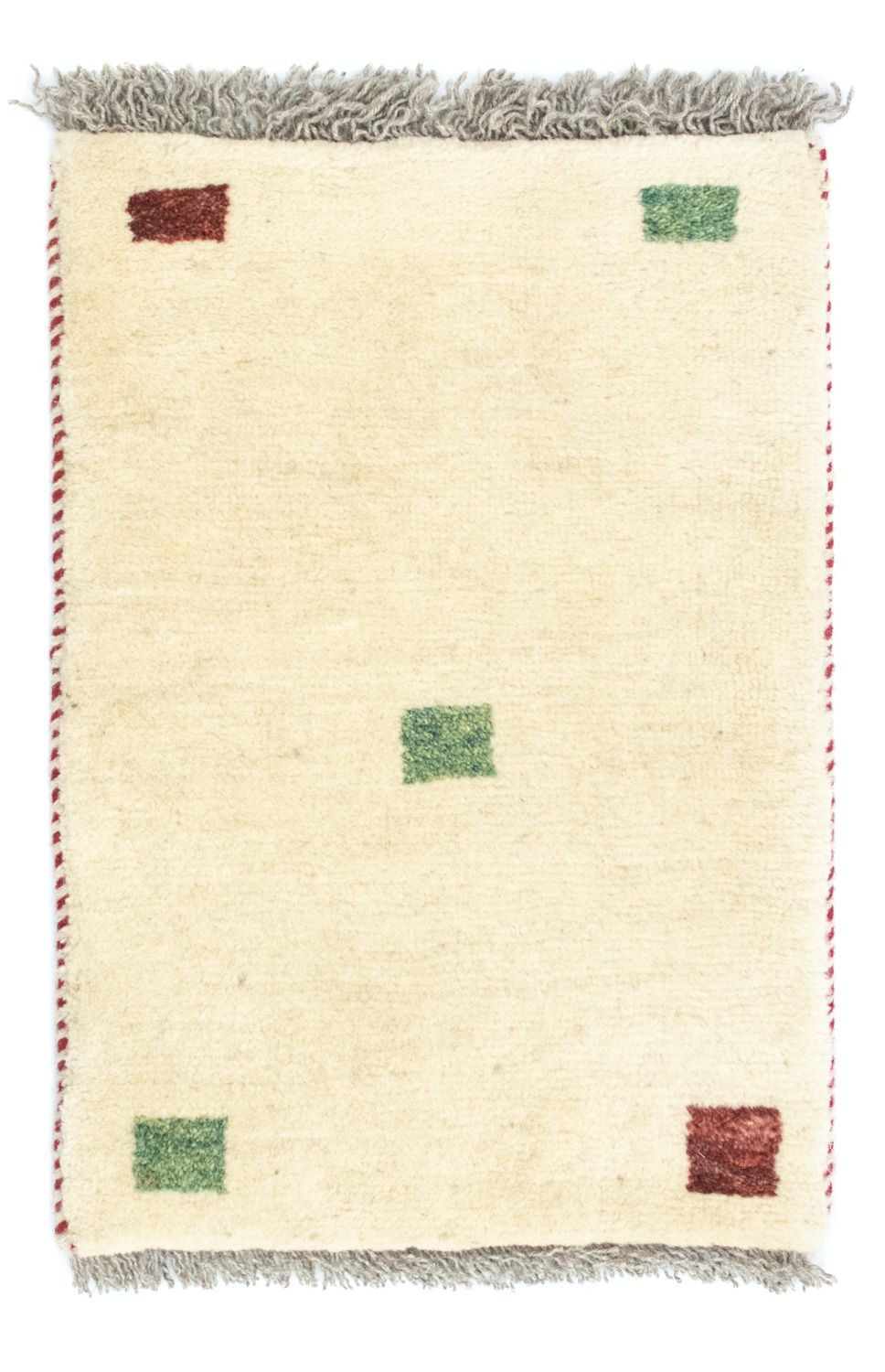 Dywan Gabbeh - perski - 60 x 40 cm - beżowy