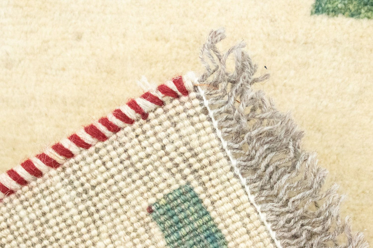 Dywan Gabbeh - perski - 60 x 40 cm - beżowy