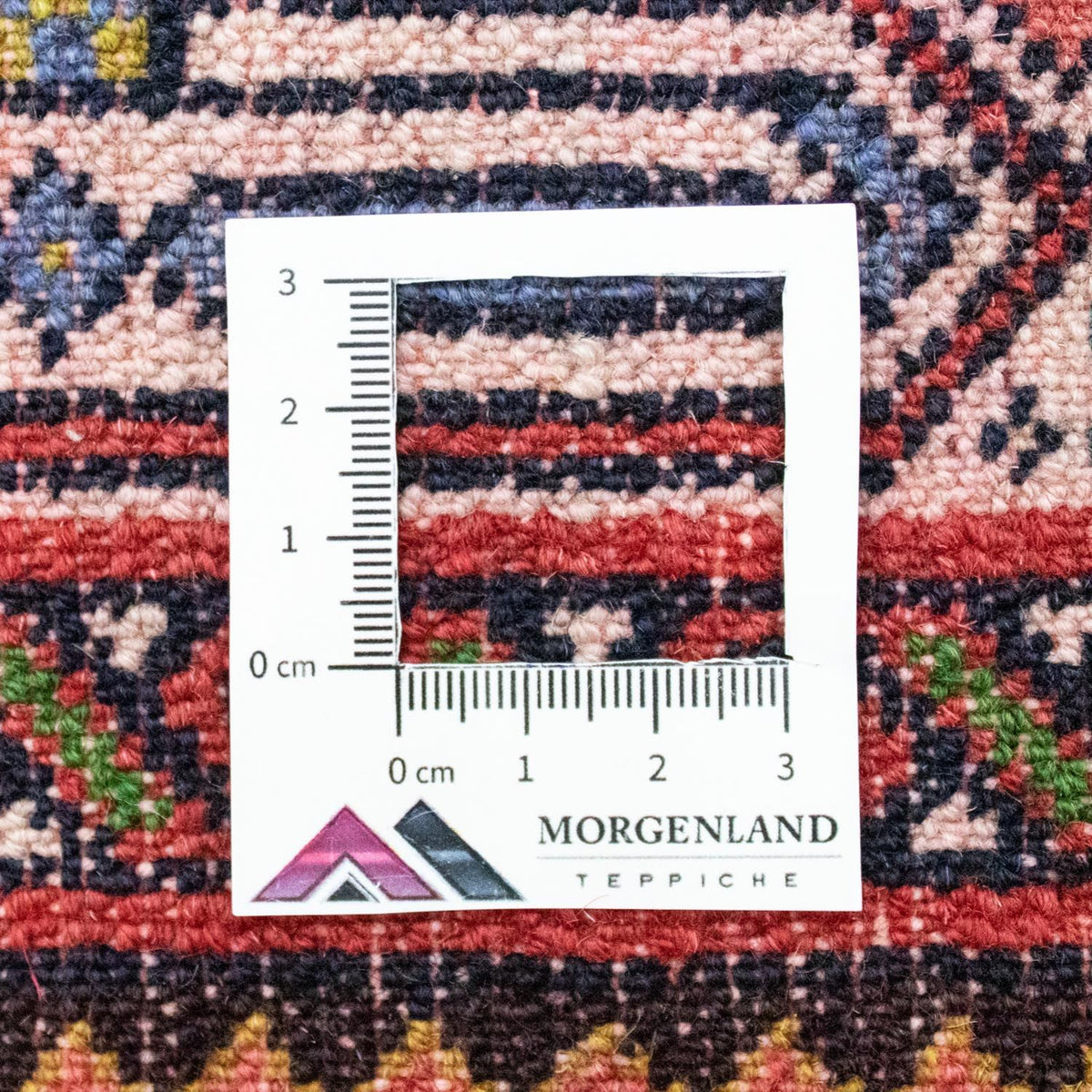 Perski dywan - Nomadyczny - 140 x 106 cm - pomarańczowy