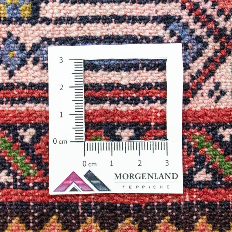 Perski dywan - Nomadyczny - 140 x 106 cm - pomarańczowy