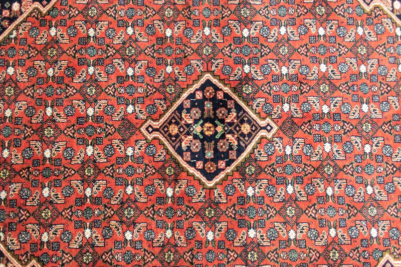 Perski dywan - Nomadyczny - 157 x 104 cm - czerwony