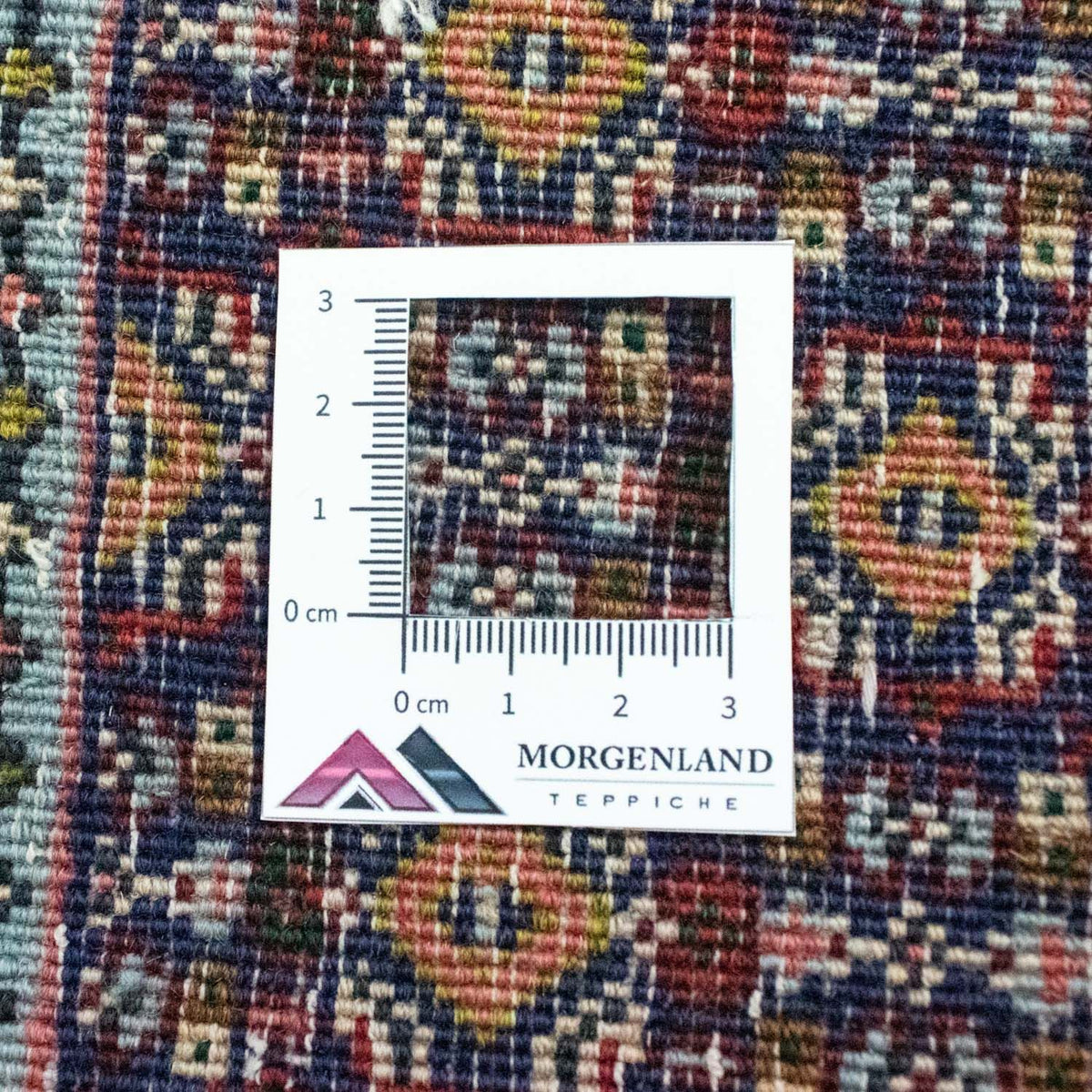 Dywan perski - Klasyczny kwadratowy  - 77 x 73 cm - łososiowy