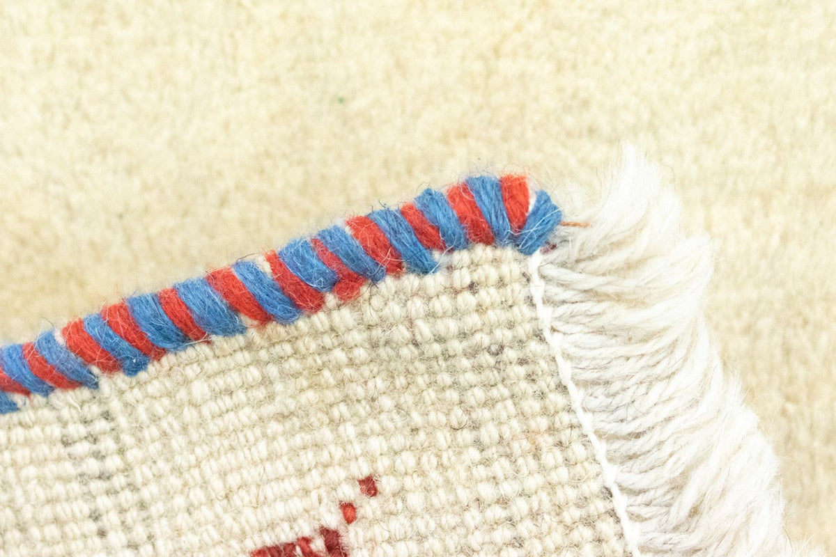 Dywan Gabbeh - perski - 60 x 40 cm - beżowy