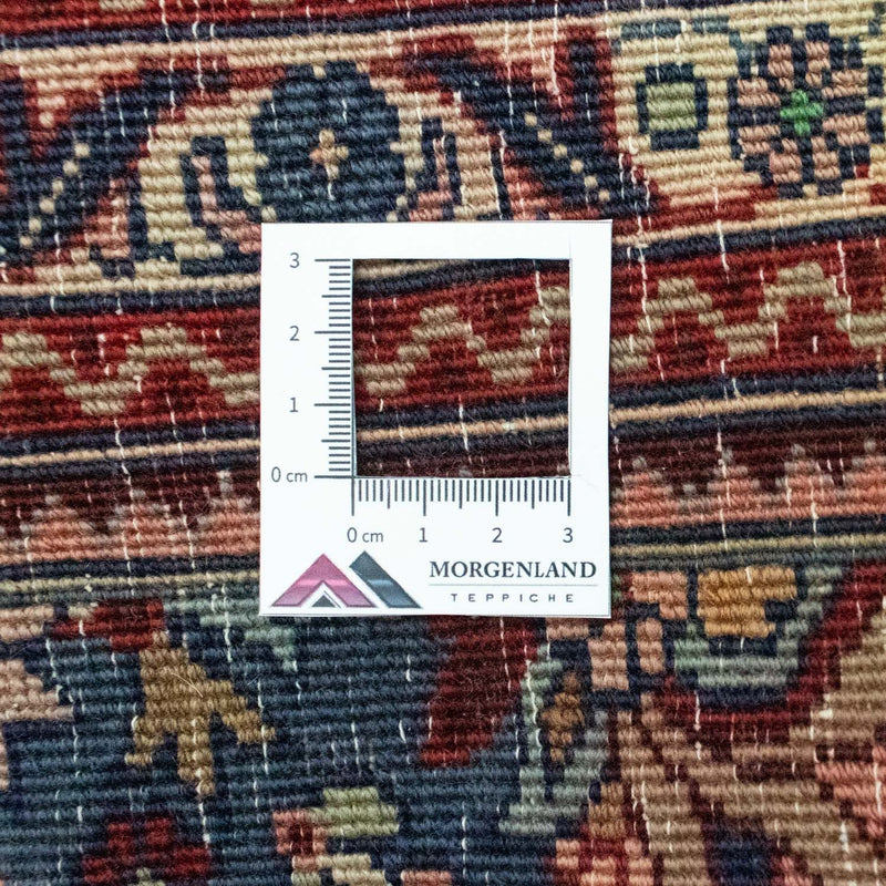 Dywan perski - Bijar - 84 x 63 cm - niebieski