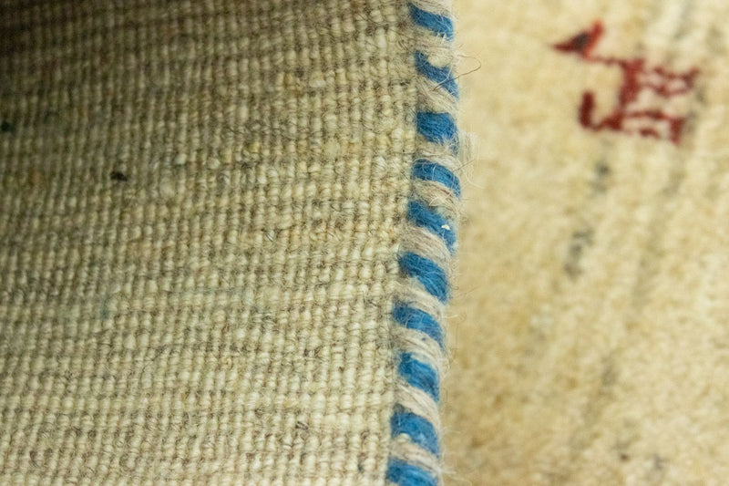 Dywan Gabbeh - perski - 89 x 57 cm - wielokolorowy