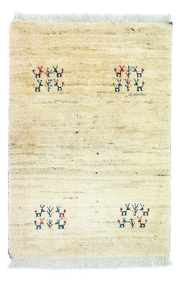 Dywan Gabbeh - perski - 94 x 64 cm - wielokolorowy