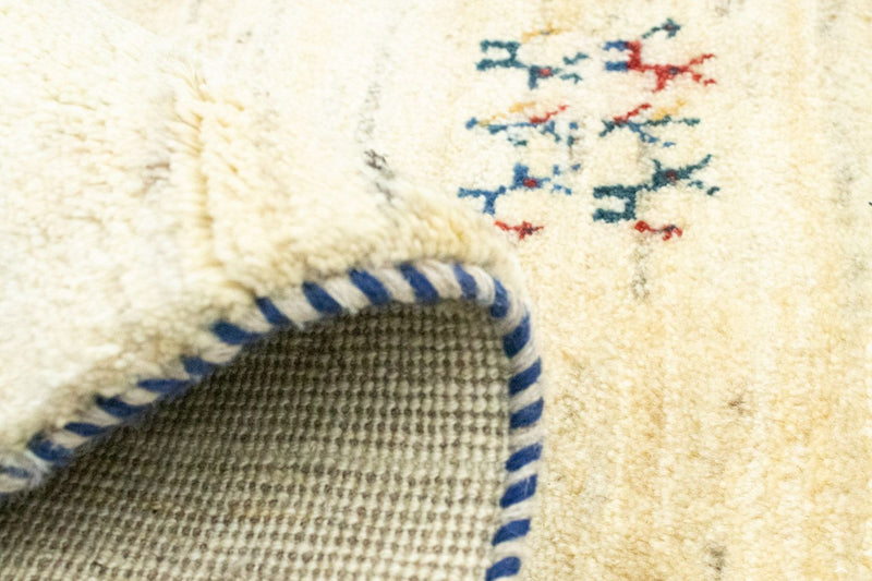 Dywan Gabbeh - perski - 94 x 64 cm - wielokolorowy