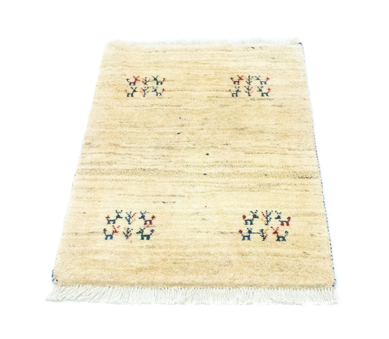 Dywan Gabbeh - perski - 94 x 64 cm - wielokolorowy