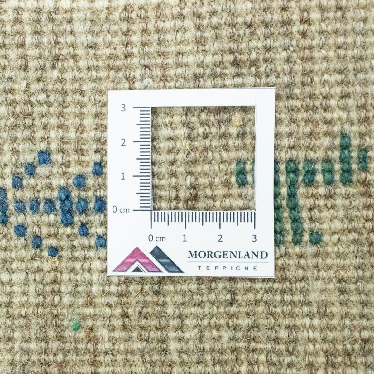 Dywan Gabbeh - perski - 88 x 67 cm - wielokolorowy