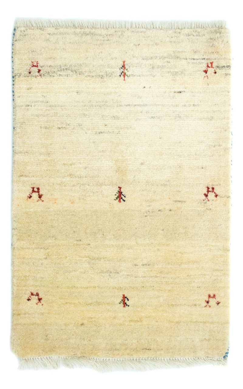 Dywan Gabbeh - perski - 88 x 59 cm - wielokolorowy