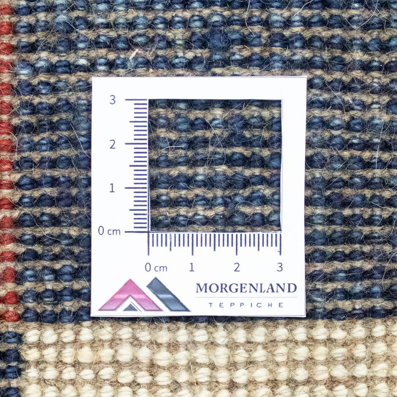 Dywan Gabbeh - perski - 60 x 40 cm - wielokolorowy