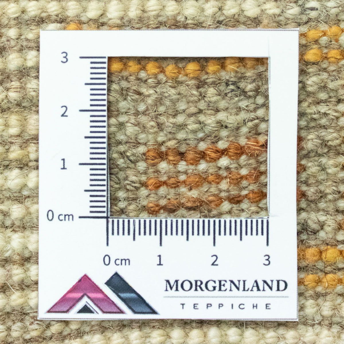 Dywan Gabbeh - perski - 60 x 40 cm - wielokolorowy