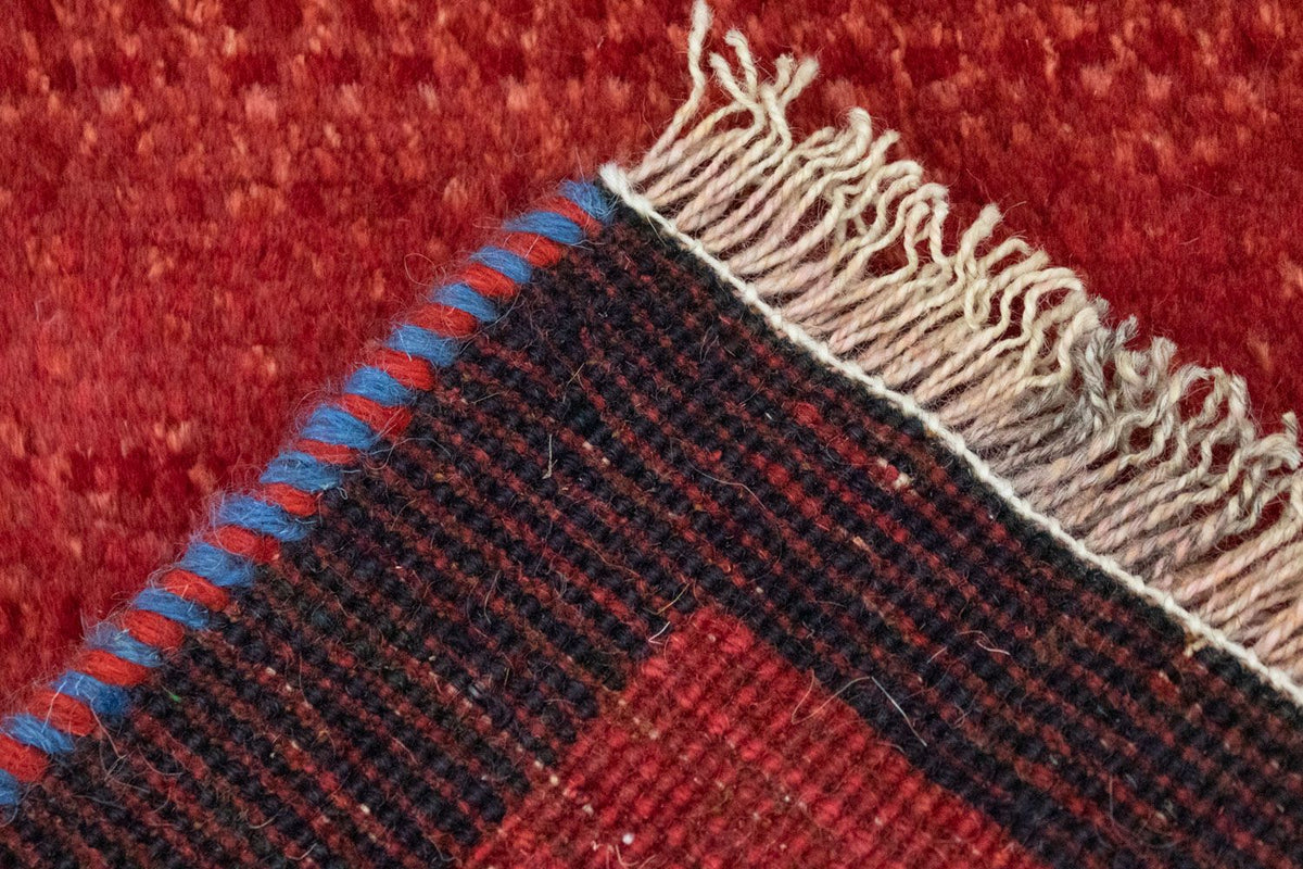 Dywan Gabbeh - perski - 60 x 40 cm - pomarańczowy