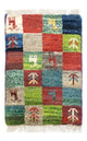 Gabbeh perski Dywan 60x40cm - Perserteppich Wollteppich