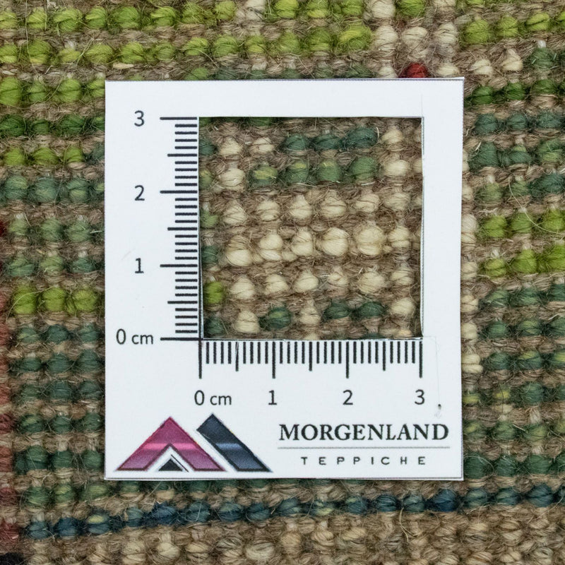 Dywan Gabbeh - perski - 60 x 40 cm - wielokolorowy