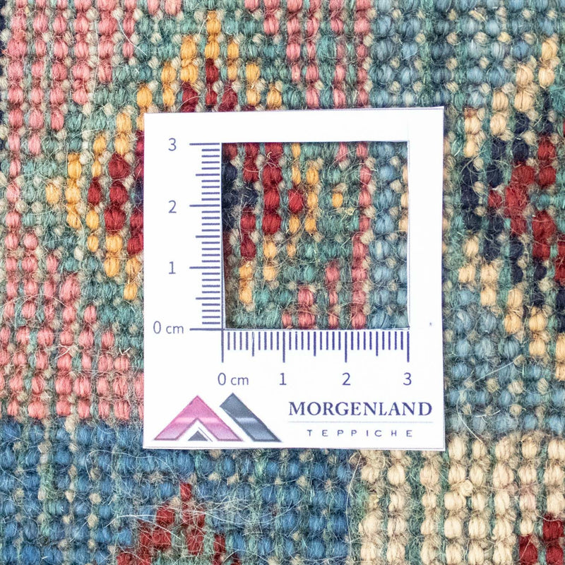 Dywan Gabbeh - perski - 60 x 40 cm - wielokolorowy